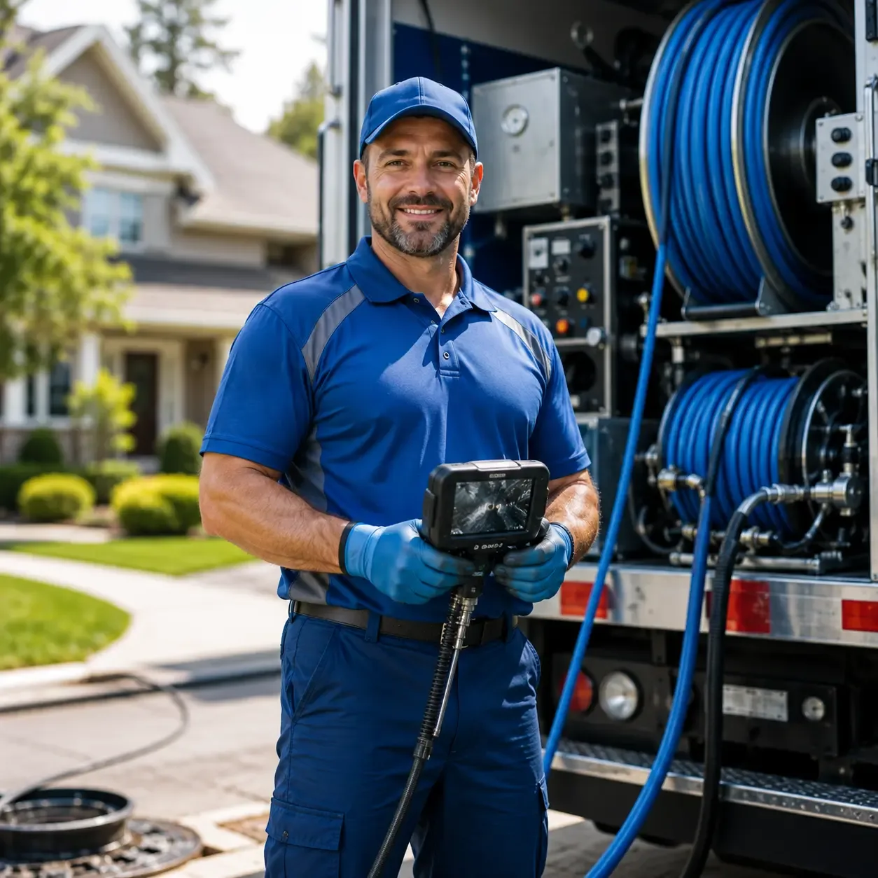 Local outdoor drain cleaning specialists in Lake Orion, MI